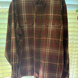 RedHead Brownsboro Brawny Flannel Long-Sleeve Plaid Shirt for Men